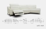 Maestrale Modern Motion Sofa
